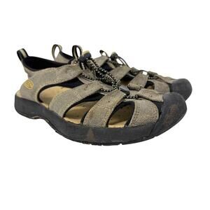 KEEN Newport H2 Sandals Women’s Size 7.5 – Khaki Hiking Water Outdoor Shoes GUC